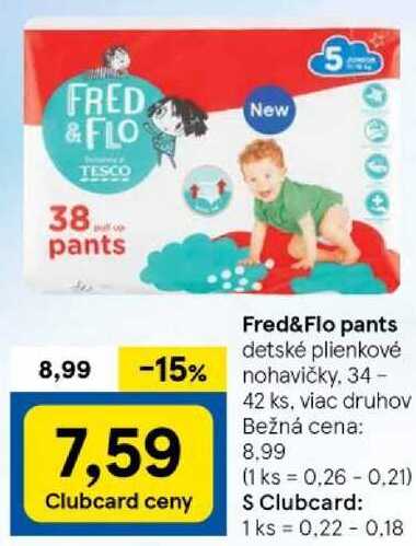 Fred&Flo pants, 34- 42 ks v akcii