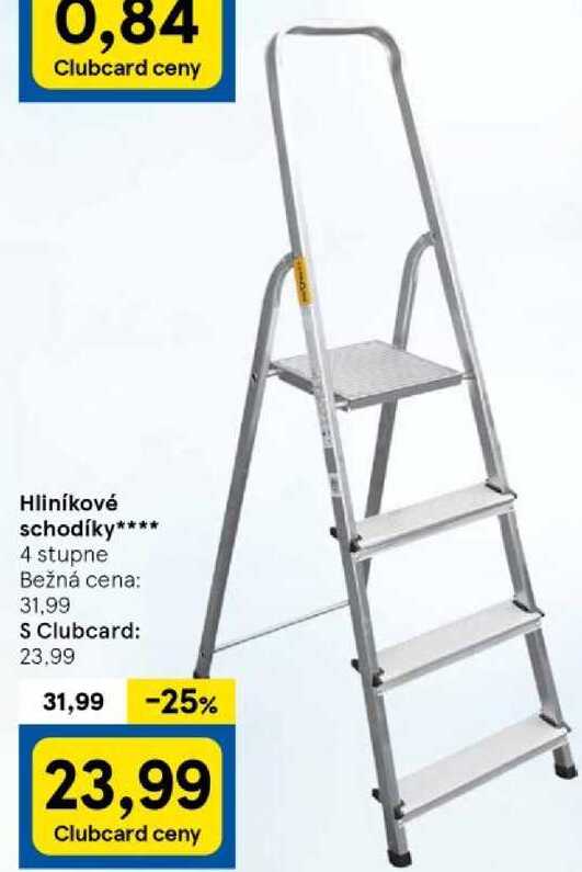 Hliníkové schodíky