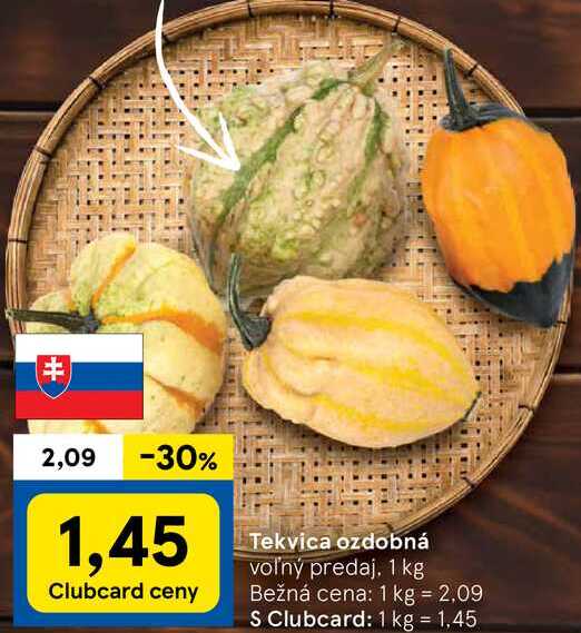 Tekvica ozdobná, 1 kg