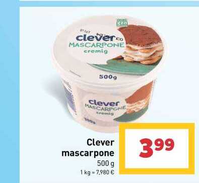 Clever mascarpone 500 g 