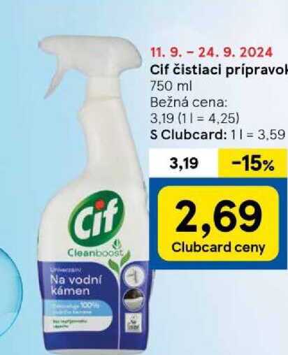 Cif čistiaci prípravok 750 ml