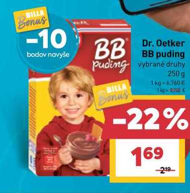 Dr. Oetker BB puding 250 g