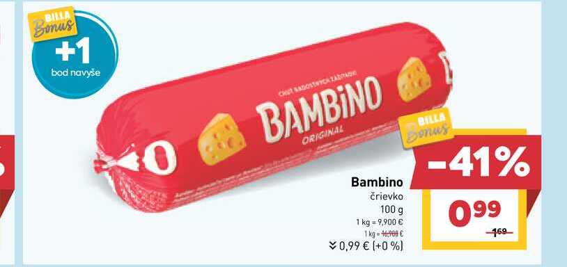 Bambino črievko 100 g