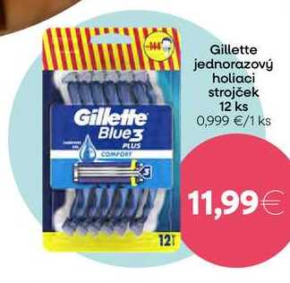 Gillette jednorazový holiaci strojček 12 ks