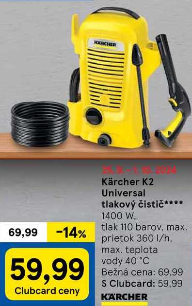 Kärcher K2 Universal tlakový čistič