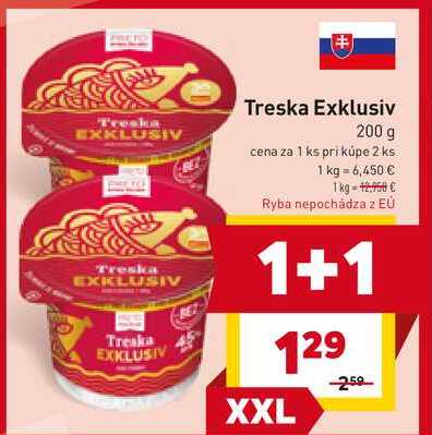 Treska Exklusiv 200 g