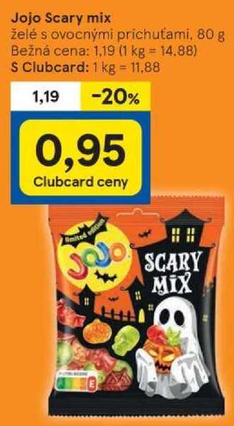 Jojo Scary mix, 80 g