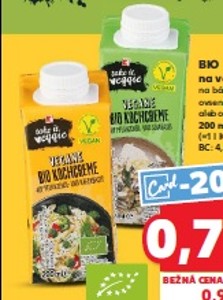 K-Take it Veggie BIO Krém na varenie