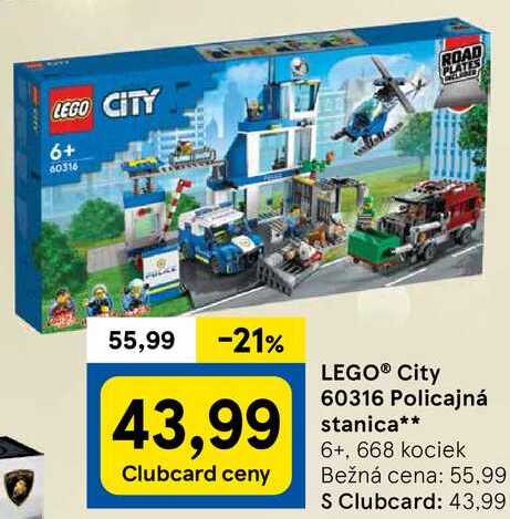 LEGO® City 60316 Policajná stanica