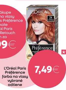 L'Oréal Paris Préférence farba na vlasy 