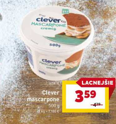 Clever mascarpone 500 g