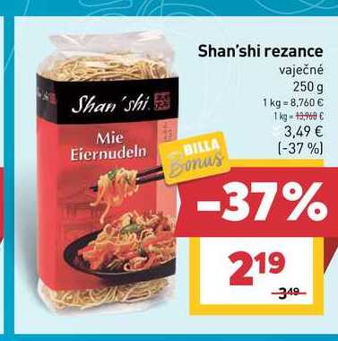 Shan'shi rezance vaječné 250 g 