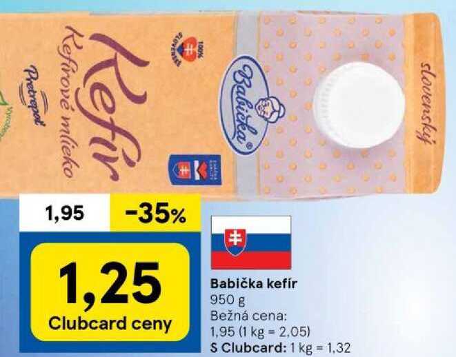 Babička kefír, 950 g