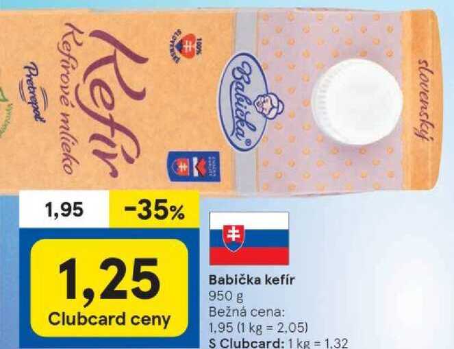 Babička kefír, 950 g