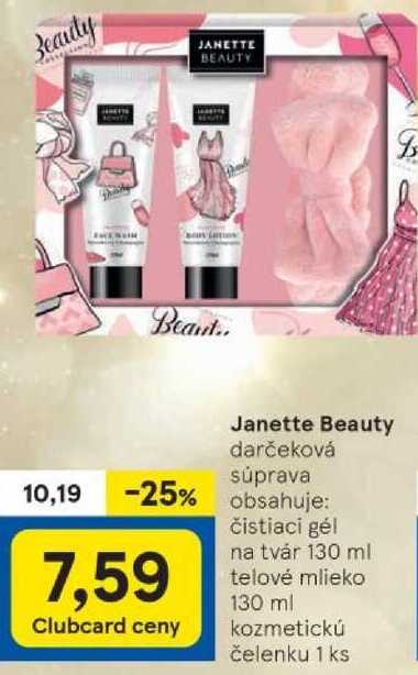 Janette Beauty darčeková súprava 