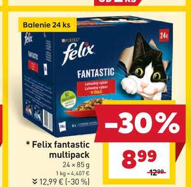 Felix fantastic multipack 24x85g 