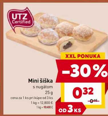 Mini šiška s nugátom 25 g 