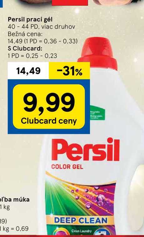 Persil prací gél 40-44 PD, viac druhov