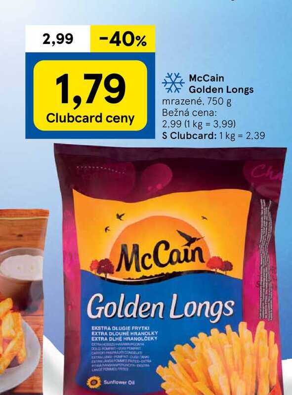 McCain Golden Longs 750g