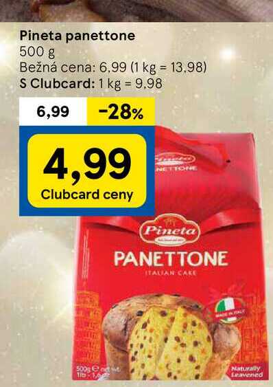 Pineta panettone 500 g 