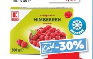 K-Classic Maliny mrazené