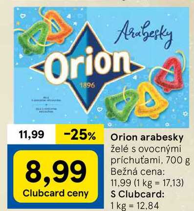 Orion arabesky, 700 g