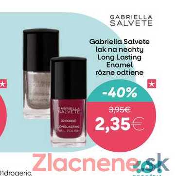 Gabriella Salvete lak na nechty Long Lasting Enamel