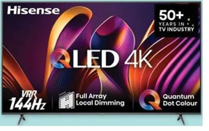 4K Ultra HD Smart QLED TV HISENSE 55E7NQ PRO