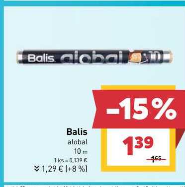 Balis alobal 10 m 