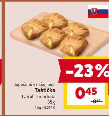 Taštička tvaroh a marhuľa 85 g