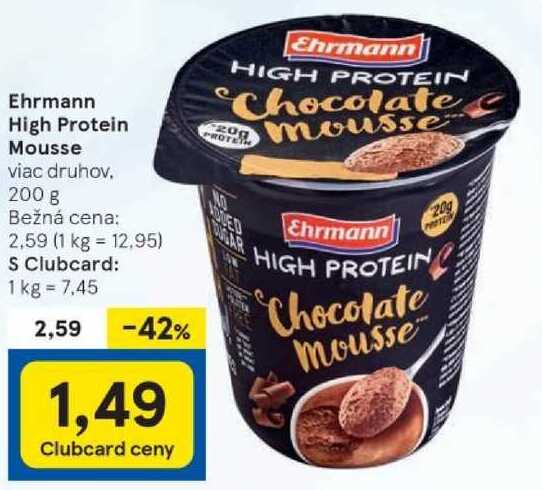 Ehrmann High Protein Mousse, 200 g