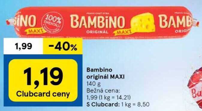 Bambino originál MAXI, 140 g