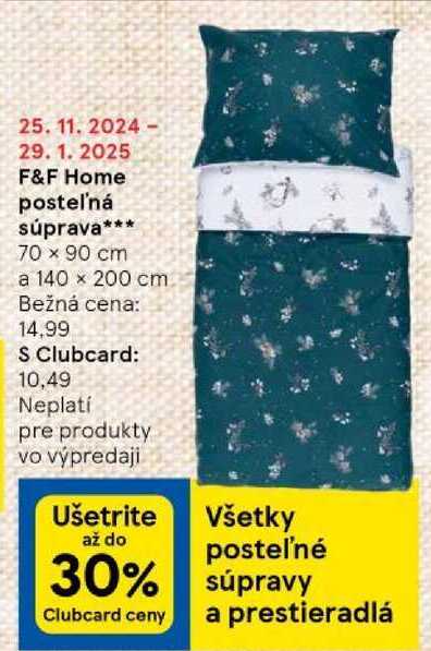 F&F Home posteľná súprava