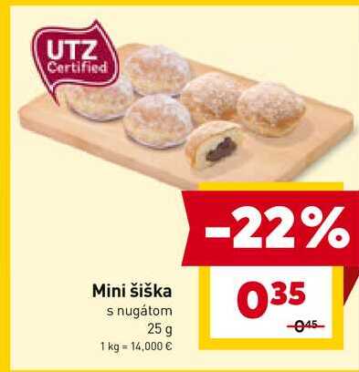 Mini šiška s nugátom 25 g 