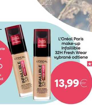 L'Oréal Paris make-up Infaillible 32H 