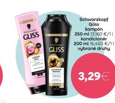 Schwarzkopf Gliss šampón 250 ml 