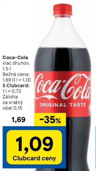 Coca-Cola, 1,5 l