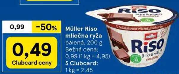 Müller Riso mliečna ryža, 200 g 