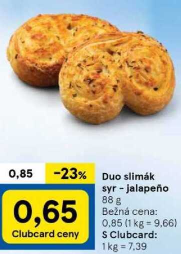 Duo slimák syr - jalapeño, 88 g 