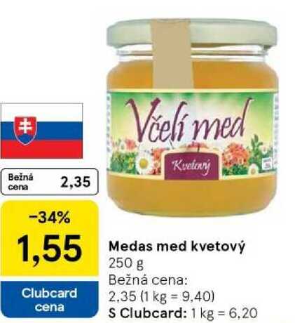 Medas med kvetový, 250 g