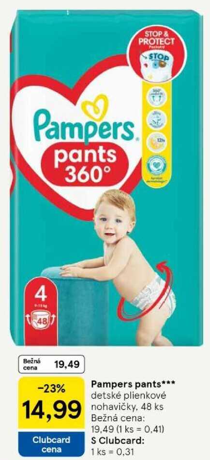 Pampers pants, 48 ks 