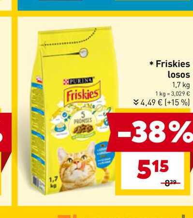 Friskies losos 1,7 kg 