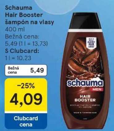 Schauma Hair Booster šampón na vlasy, 400 ml