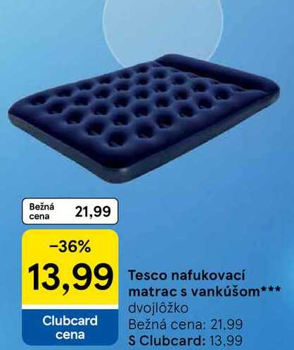Tesco nafukovací matrac s vankúšom