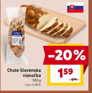 Chute Slovenska vianočka 500 g 