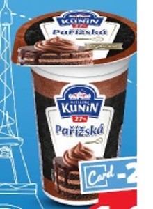 Mlékárna Kunín Parížská šľahačka
