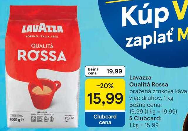 Lavazza Qualitá Rossa, 1 kg