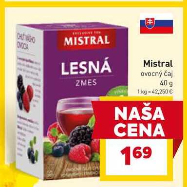 Mistral ovocný čaj 40g 