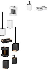 Kúpeľňové doplnky CUBE - Téglik