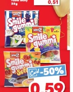 Nimm2 Smilegummi želé cukríky
